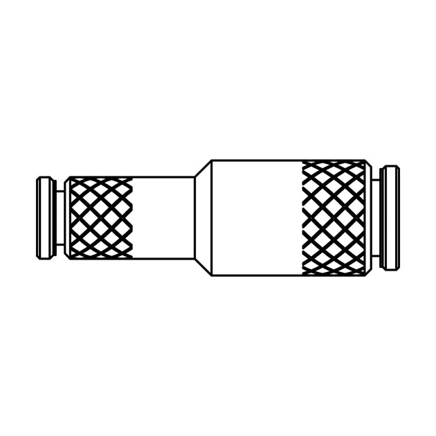 263PP - 06 - 04 Tube Union Reducer, Brass - GetHydraulics.com