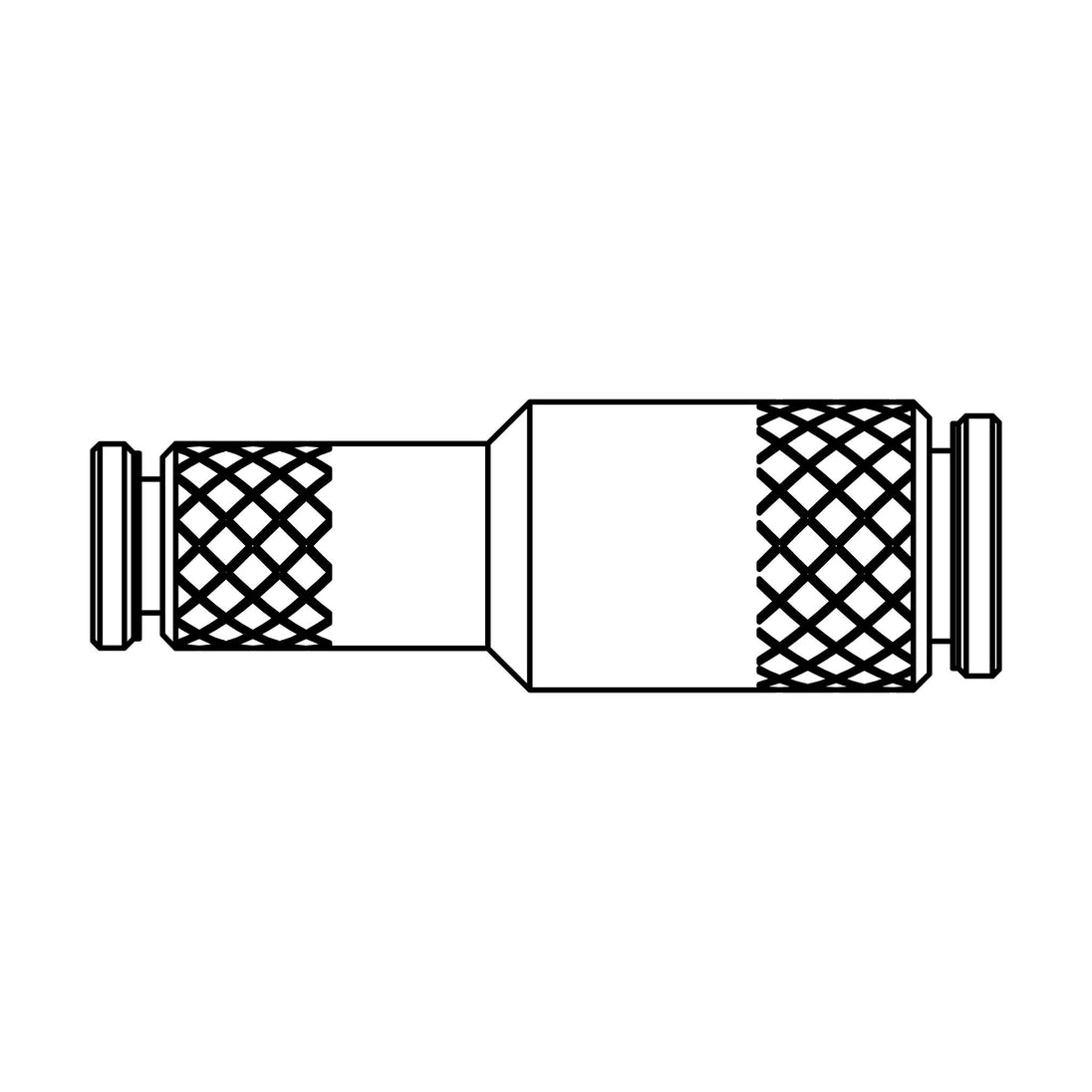 263PP-04-02 Tube Union Reducer, Brass