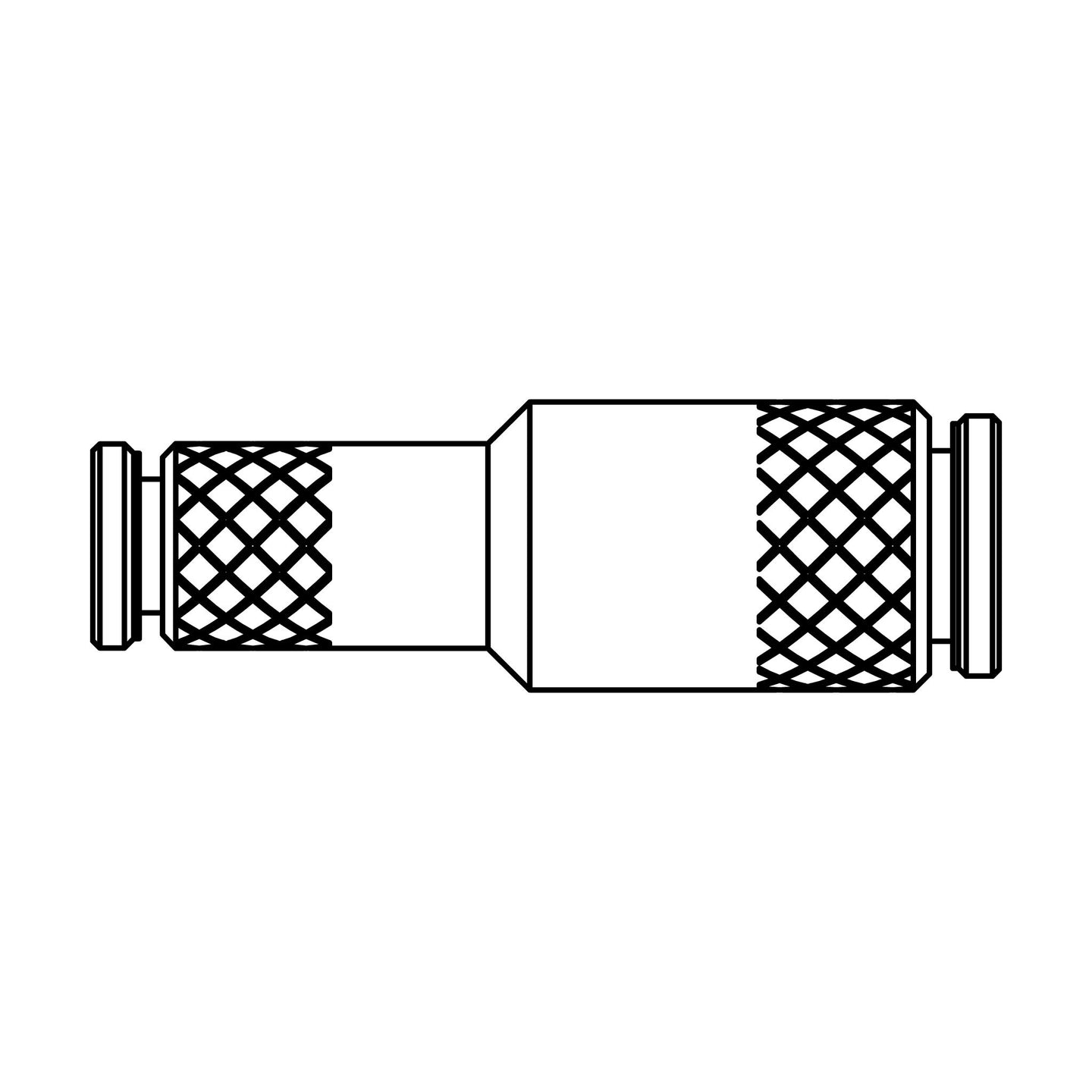 263PP-04-02 Tube Union Reducer, Brass