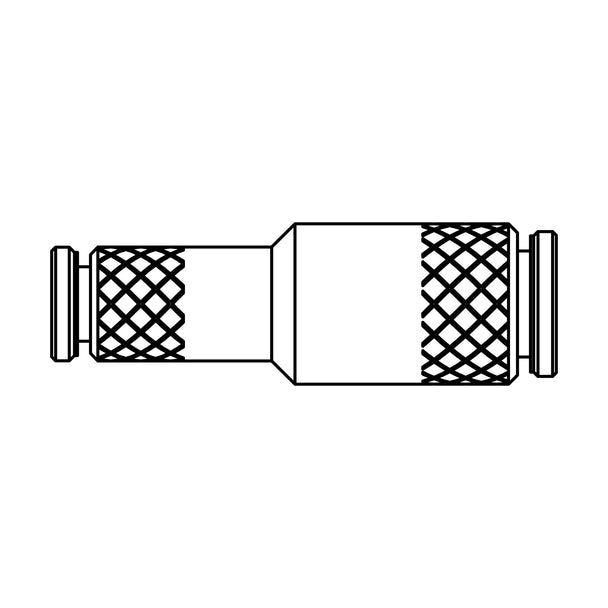 263PP-06-02 Tube Union Reducer, Brass