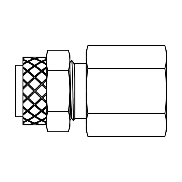266P - 08 - 06 Tube to Pipe, Brass - GetHydraulics.com