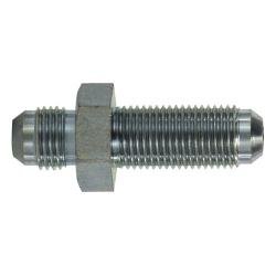 270032 Bulkhead Union, 2 in Male 37 deg JIC Flared x 2 in Male 37 deg JIC Flared, Steel - GetHydraulics.com