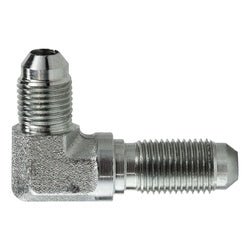 27018 90 - deg Bulkhead Union Elbow, 1/2 - in Male JIC x 1/2 - in Male JIC, Steel - GetHydraulics.com