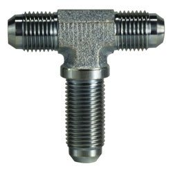 270312 Bulkhead Branch Tee, 3/4 - in Male JIC x 3/4 - in Male JIC x 3/4 - in Male JIC, Steel - GetHydraulics.com