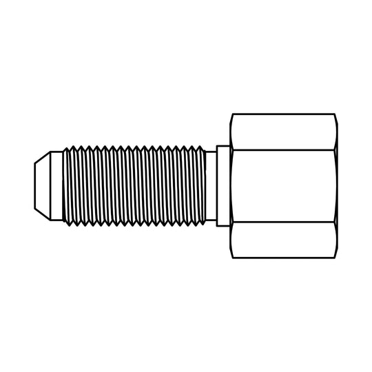 2705 - 04 - 02 JIC to Pipe Bulkhead - GetHydraulics.com