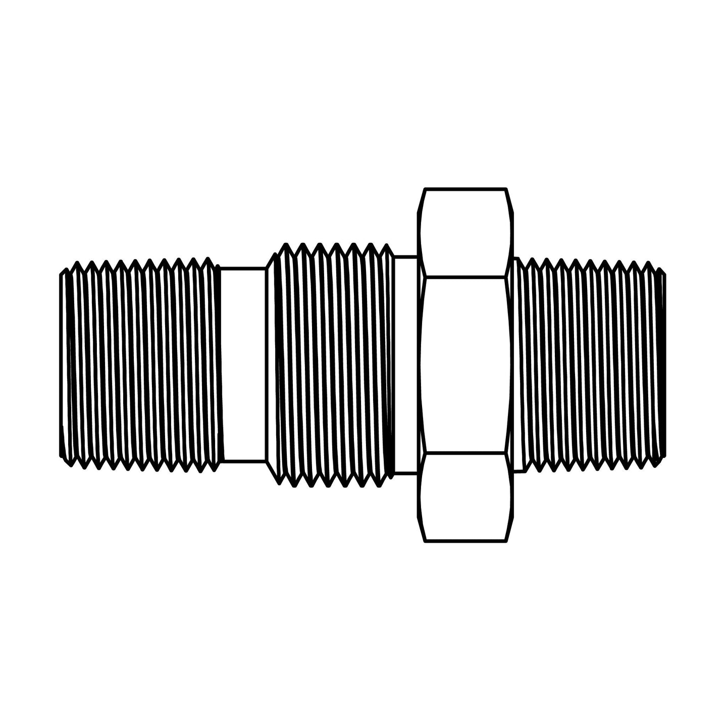 2708 - 06 - 06 Pipe Bulkhead - GetHydraulics.com