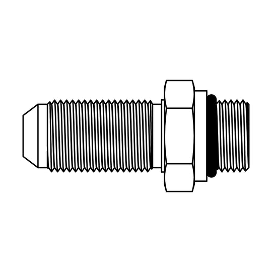 2709 - 10 - 10 JIC to O-Ring Bulkhead - GetHydraulics.com