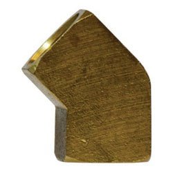28021B 45 deg Elbow, 1/2 in FIP x 1/2 in FIP, 0.94 in, Brass - GetHydraulics.com