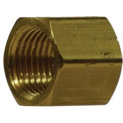 28080 Pipe Cap, 1 in FNPTF x 1 in FNPTF, 1.13 in, Brass - GetHydraulics.com