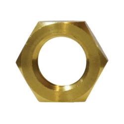 28123 Hex Locknut, 1/8 - in NPSL, Brass - GetHydraulics.com
