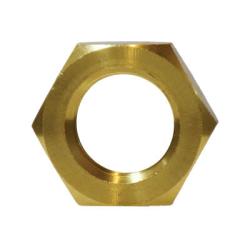 28125 Hex Locknut, 3/8 - in NPSL, Brass - GetHydraulics.com