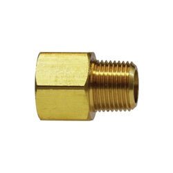 28197 Extender Adapter, 1/2 in FIP x 1/8 in MIP, 1.09 in, Brass - GetHydraulics.com