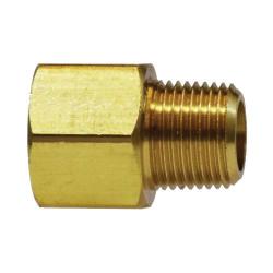 28209 Extender Adapter, 3/4 - in FNPTF x 3/4 - in MNPTF, 1.69 in, Brass - GetHydraulics.com