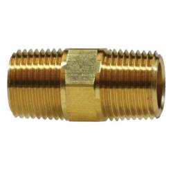 28216 Long Nipple, 1 - in MNPT x 1 - in MNPT, 2.3 in, Brass - GetHydraulics.com