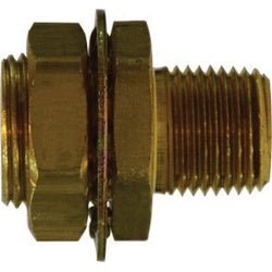 28317 Adapter, 1/4 in FIP x 1/2 in MIP, Brass - GetHydraulics.com