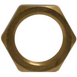 28321J Jam Nut, 7/8 - 20 UNEF Threaded, Brass - GetHydraulics.com
