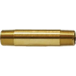 28498 Long Nipple, 3/4 - in MNPT x 3/4 - in MNPT, 2 - 1/2 in, Brass - GetHydraulics.com