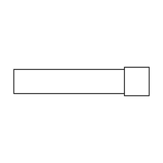 284PP - 04 Tube Plug, Brass - GetHydraulics.com