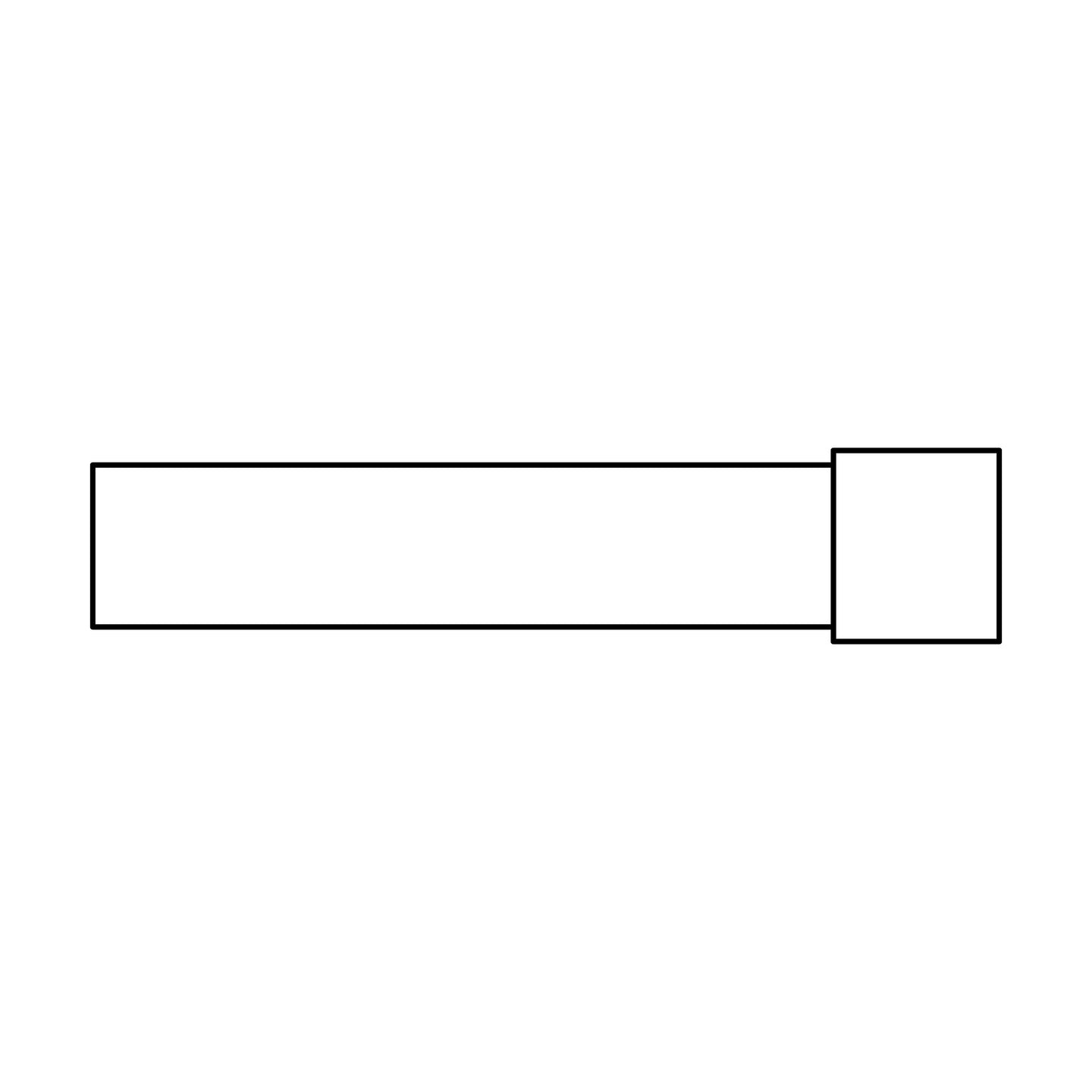 284PP-08 Tube Plug, Brass