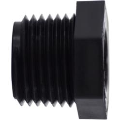 28661P Reducer Hex Bushing, 3/8 in MPT x 1/4 in FPT, Polypropylene - GetHydraulics.com