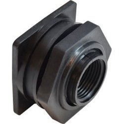 28693P Adapter with Santoprene Gasket, 1/2 in FPT x 1/2 in, Polypropylene - GetHydraulics.com