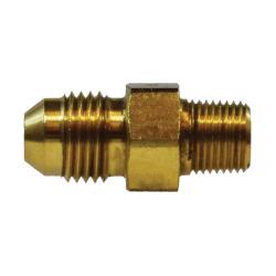28749 Pipe Adapter, 1 - 1/16 in JIC x 1 in MNPT, 2 - 1/4 in, Brass - GetHydraulics.com