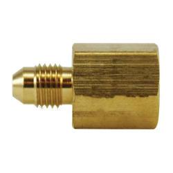 28963 Straight Adapter, 7/8 - in Male JIC x 1/2 - in FIP, 1.87 in, Brass - GetHydraulics.com
