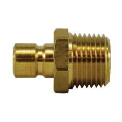 29901 Mold Coolant QD Male Pipe Plug, 1/4 - in Body x 1/4 - in Male NPT,Brass - GetHydraulics.com
