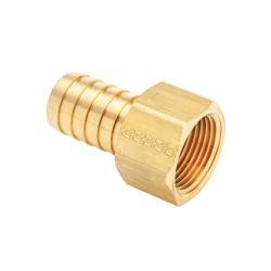 29F - 88 Rigid Adapter, 1/2 in Hose Barbed x 1/2 in FPT, Brass - GetHydraulics.com