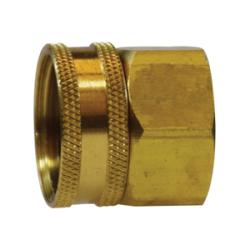 30001G Swivel Adapter, 3/4 in FGH x 1/2 in FIP, Brass - GetHydraulics.com