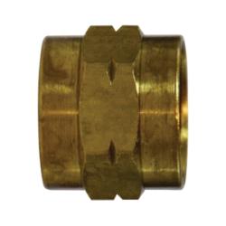 30012 No Swivel Straight Adapter, 3/4 - in FGH x 3/4 - in FGH, Brass - GetHydraulics.com