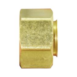 30017 Straight Rigid Adapter, 3/4 - in FGH x 1/4 - in FIP, Brass - GetHydraulics.com