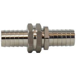 30027SS Garden Hose Coupling, 1/2 in Hose Barbed x 1/2 in FGH, Stainless Steel - GetHydraulics.com