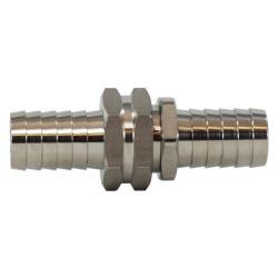 30028SS Garden Hose Coupling, 5/8 in Hose Barbed x 5/8 in FGH, Stainless Steel - GetHydraulics.com