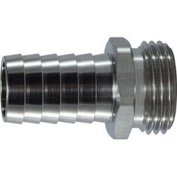 30042SS Swivel Adapter, 3/4 - in Hose Barbed x 3/4 - in MGH, Stainless Steel - GetHydraulics.com
