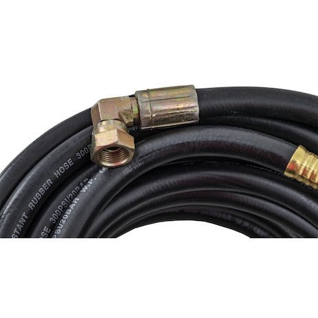 3028095 50 Foot Rubber Hose - 3/8 Inch Diameter (Works with Hose Reel HR3850) - GetHydraulics