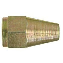 30404 Adapter, 9/16 in Weld x 1/8 in Weld, Brass - GetHydraulics.com
