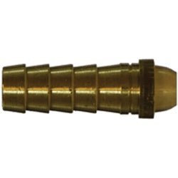 30411 Ball End Welding Stem, 1/4 - in Hose Barbed, Brass - GetHydraulics.com
