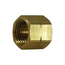 30421 Left Hand Welding Hose Nut, 9/16 in, Brass - GetHydraulics.com
