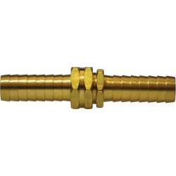 30517 Straight Coupling Set, 5/8 in Hose Barbed x 5/8 in FGH, Brass - GetHydraulics.com