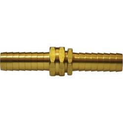 30518 Straight Coupling Set, 3/4 in Hose Barbed x 3/4 in FGH, Brass - GetHydraulics.com