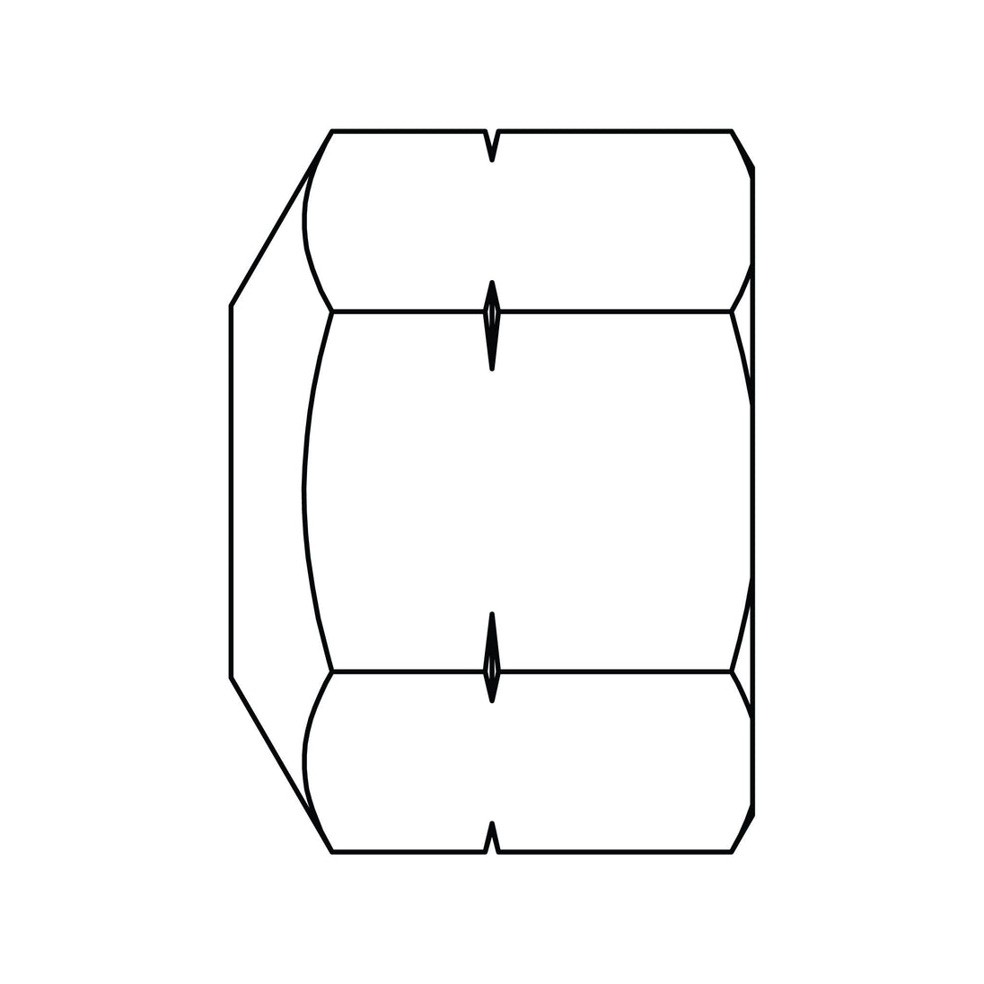 3129 - 08 Pipe Cap, Brass - GetHydraulics