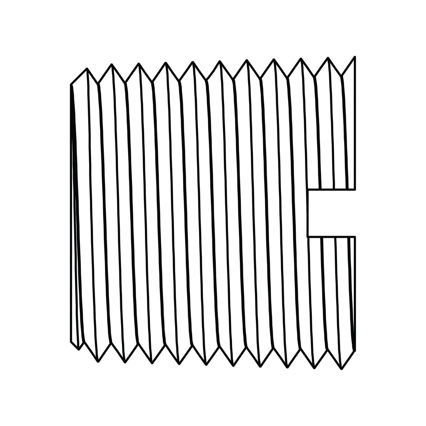 3150-04 Slotted Pipe Plug, Brass