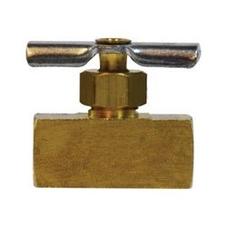 31NV Needle Valve, 1/8 x 1/8 in Nominal, FPT x FPT, 150 psi Pressure, - 45 to 250 deg F - GetHydraulics.com