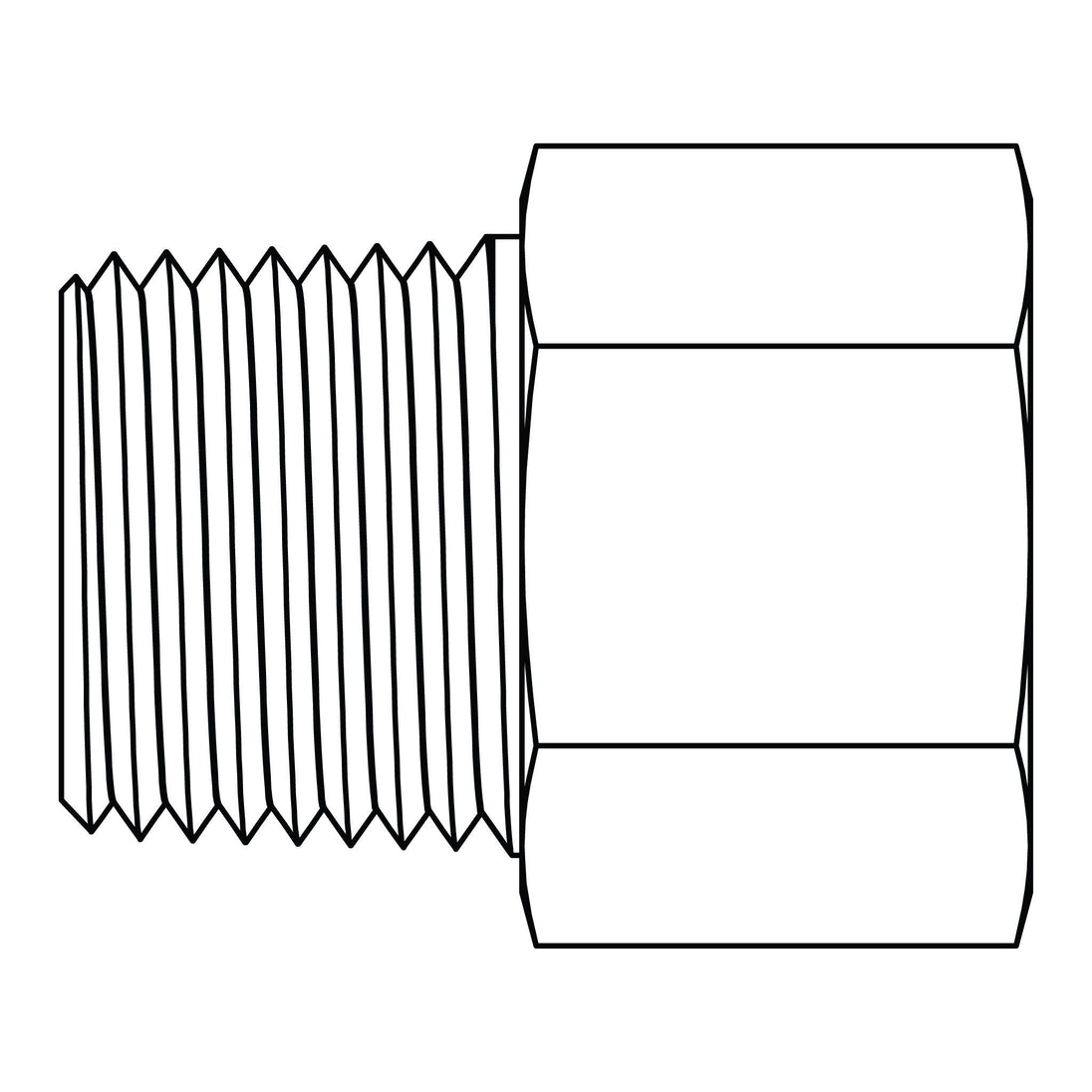 3200 - 02 - 06 Pipe Expander/Extender, Brass - GetHydraulics