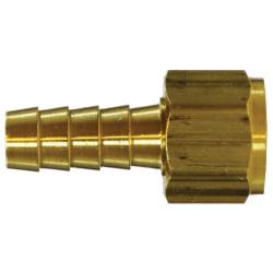 32125 Swivel Adapter, 1/2 - in Hose Barbed x 1/2 - in FNPSM Gasket Swivel, Brass - GetHydraulics.com