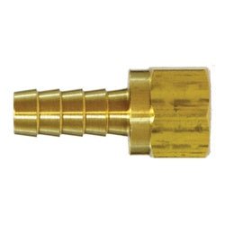 32328 Swivel Adapter, 3/4 - in Hose x 3/4 - in 45 - deg Flared Female, Brass - GetHydraulics.com