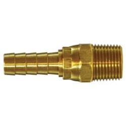 32357 Swivel Adapter, 3/4 - in Hose x 3/4 - in Male NPTF, Brass - GetHydraulics.com