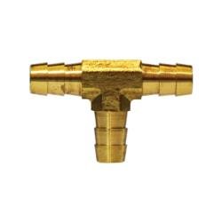 32361 Tee, 5/8 in Hose Barbed x 5/8 in Hose Barbed x 5/8 in Hose Barbed, Brass - GetHydraulics.com