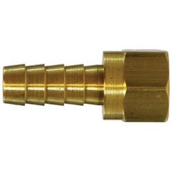 32397 Swivel Adapter, 1 in Hose Barbed x 1 in Female 37 deg JIC Flared, Brass - GetHydraulics.com